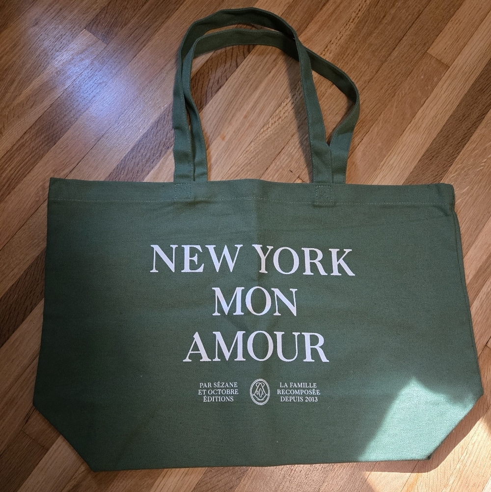 BRAND NEW Sézane New York Mon Amour Tote Bag